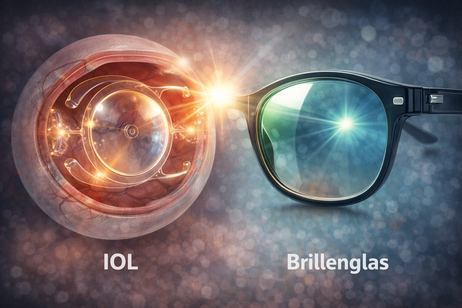 Intraokularlinse IOL und Brillenglas – Versorgung nach Star-OP